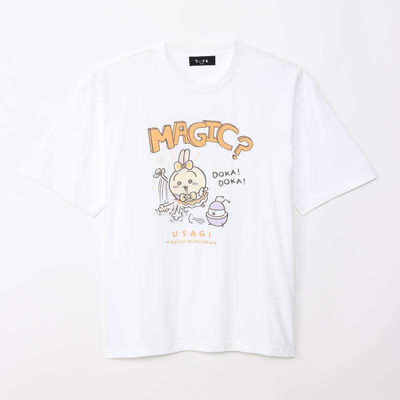 魔法吉伊卡哇 大號T恤 兔子 MAGIC 白色