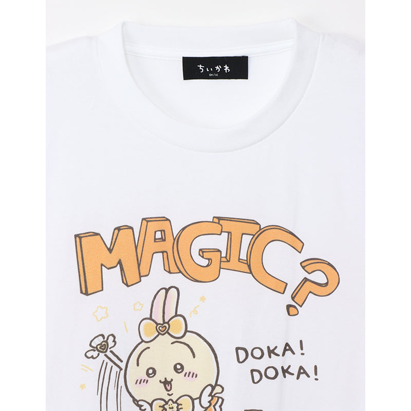 魔法吉伊卡哇 大號T恤 兔子 MAGIC 白色