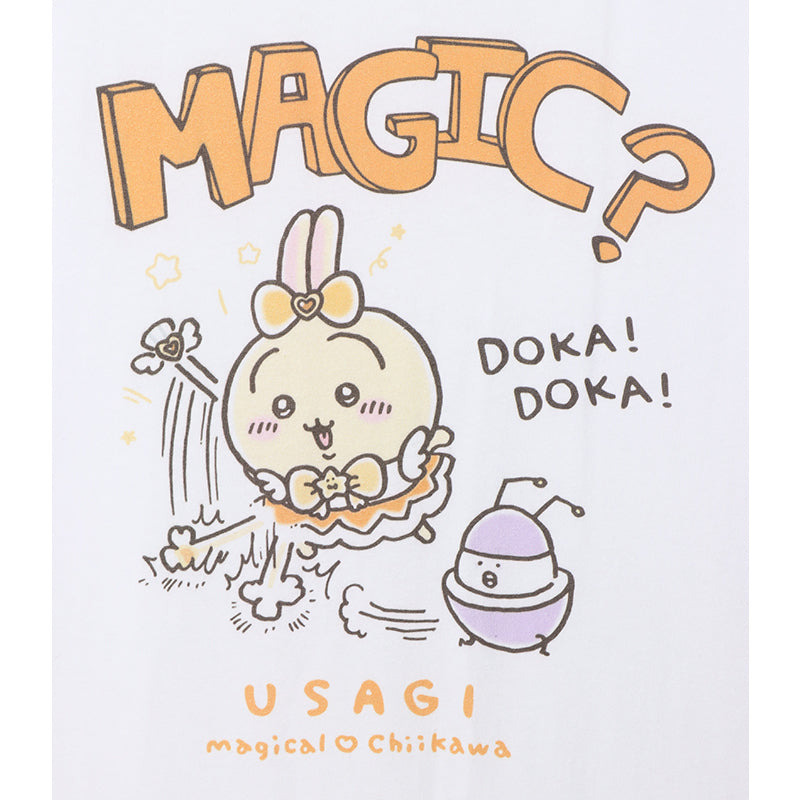 魔法吉伊卡哇 大號T恤 兔子 MAGIC 白色