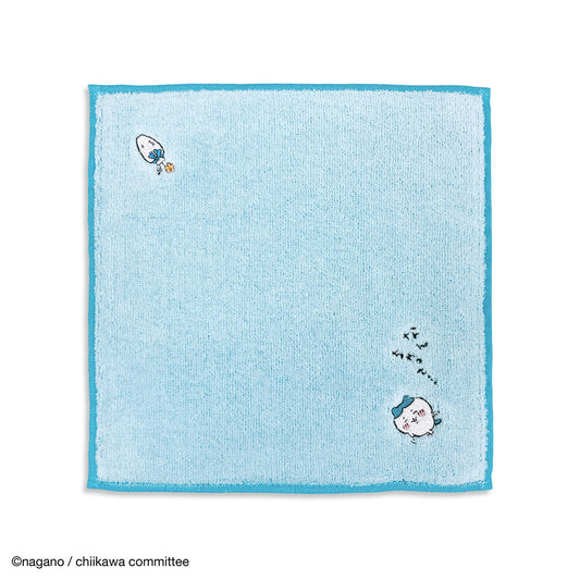 Chiikawa Mini Towel Handkerchief (Talk Blue)