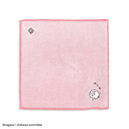 Chiikawa Mini Towel Handkerchief (Talk Pink)