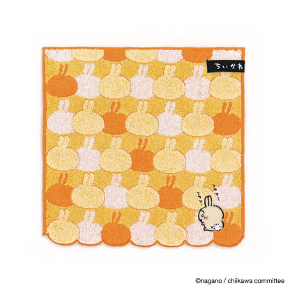 Chiikawa Towel Handkerchief (Face Yellow)