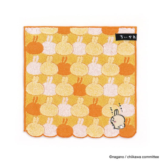 Chiikawa Towel Handkerchief (Face Yellow)