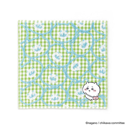 Chiikawa Towel Handkerchief (Pouch Green)
