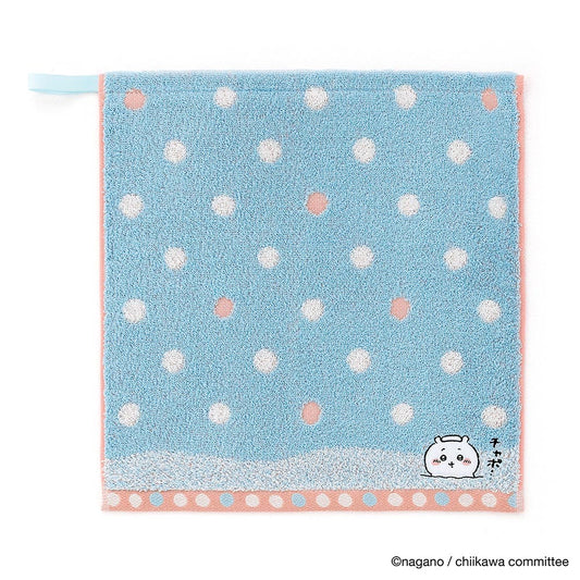 Chiikawa Wash Towel (Bath Blue)