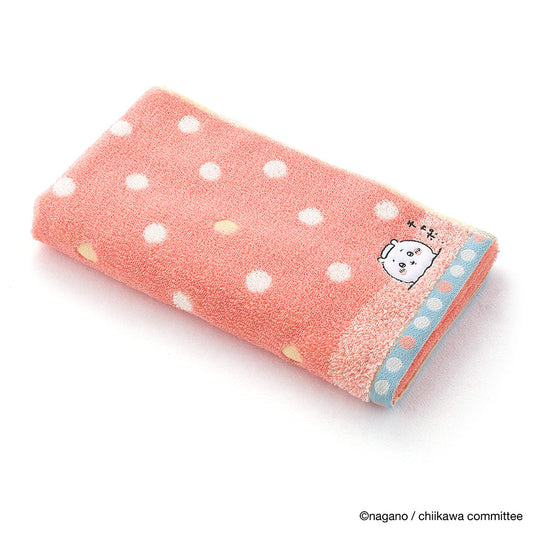 Chiikawa Small Bath Towel (Bath Pink)