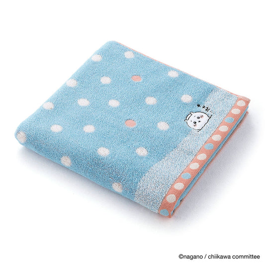 Chiikawa Bath Towel (Bath Blue)