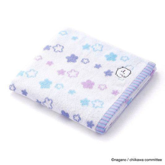 Chiikawa Bath Towel (Pop Star Blue)