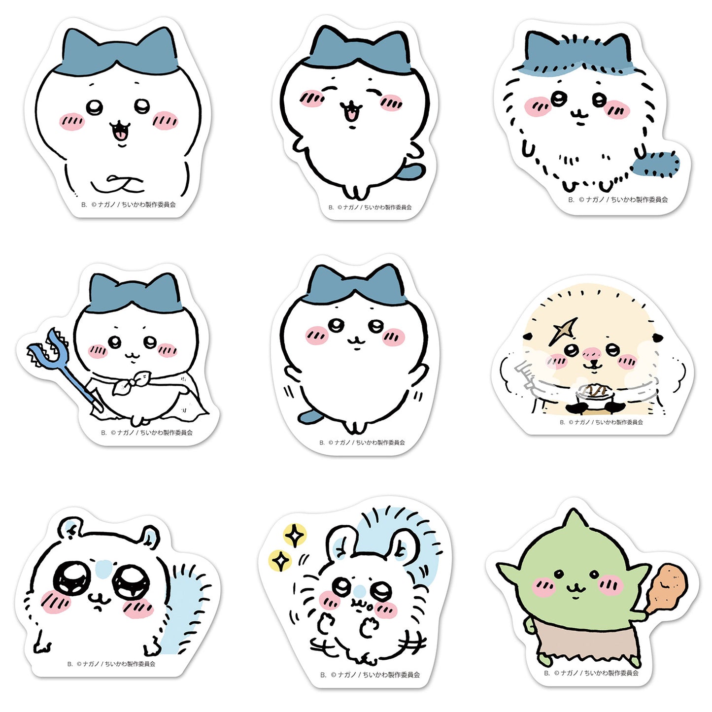 ちいかわ ダイカットステッカーセット2（全16種）1BOX 20パック入