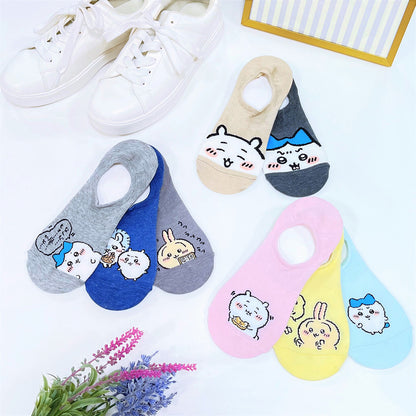 Chiikawa Kokopita Sneaker-Length (Hachiware Wall Kick)