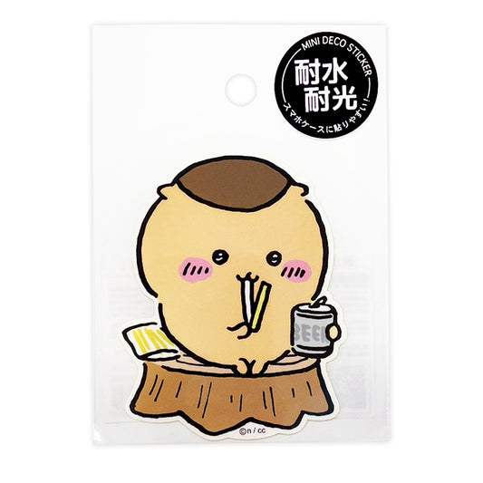 吉伊卡哇 小裝飾貼紙（栗子饅頭）