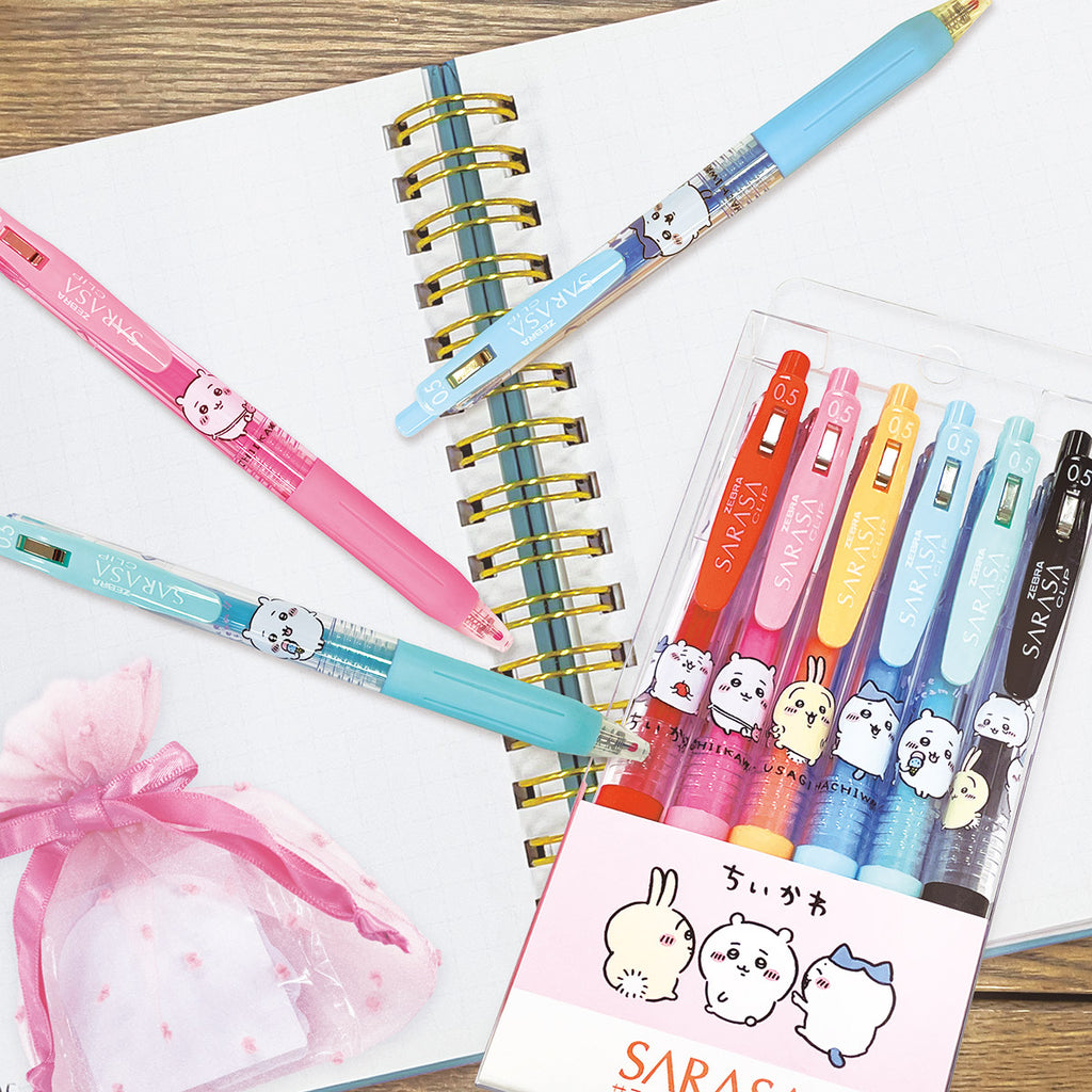 Chiikawa SARASA Ballpoint Pen 6-Color Set