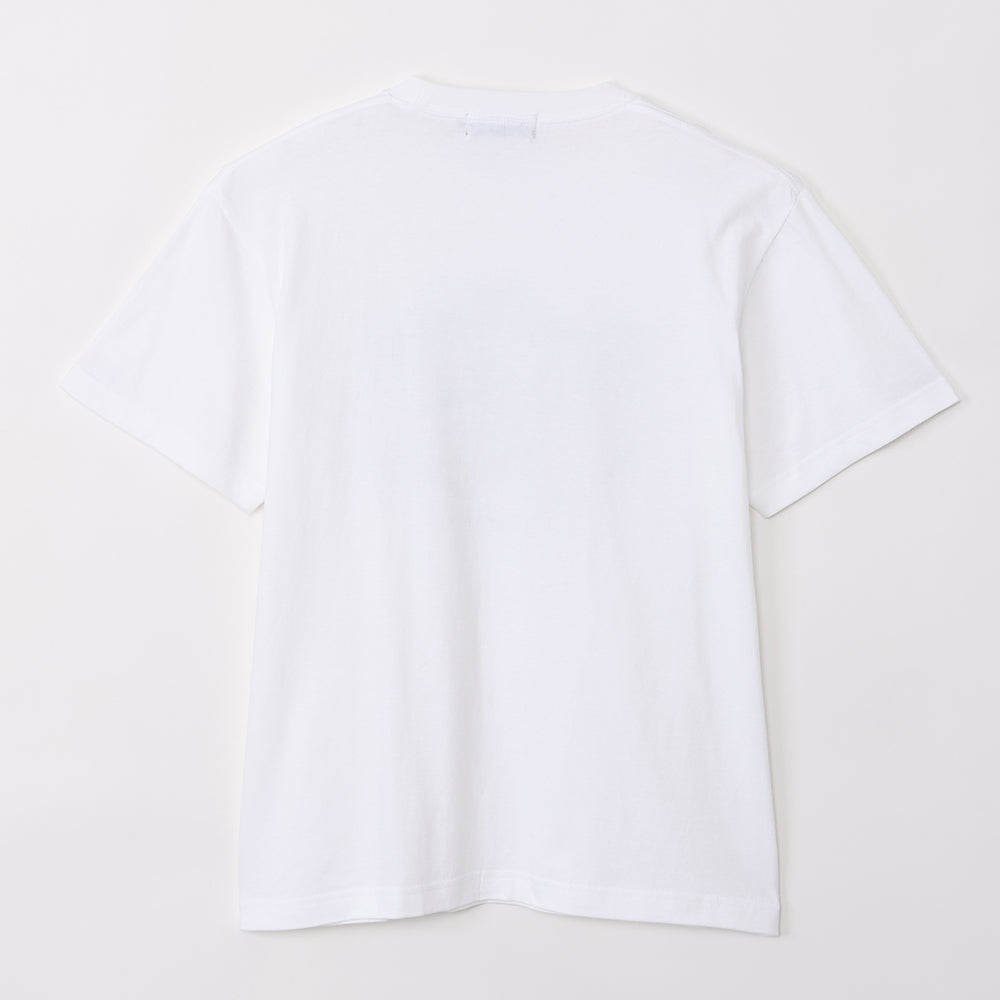 ちいかわ水族館 Tシャツ カワウソと握手 ホワイト（イカミラー付）