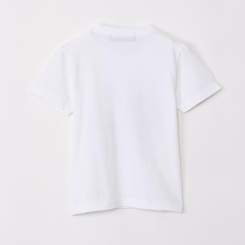 ちいかわ水族館 キッズTシャツ ペンギンヤムヤム ホワイト（カメミラー付）