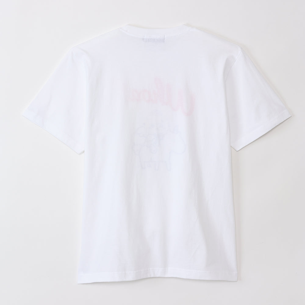 ちいかわ てんし♡あくま Tシャツ（ラッコと愛馬 ホワイト）