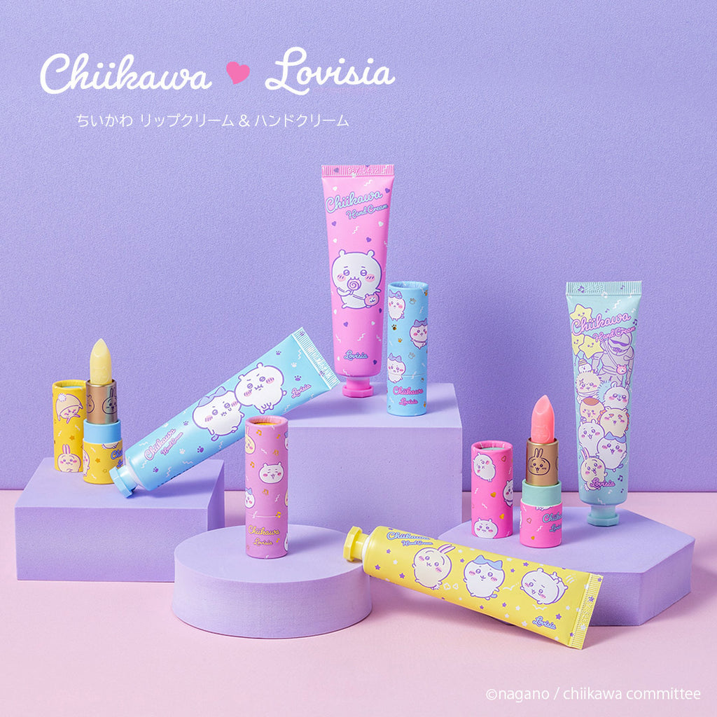 吉伊卡哇 Lovisia 潤唇膏（吉伊卡哇＆八割＆兔子）