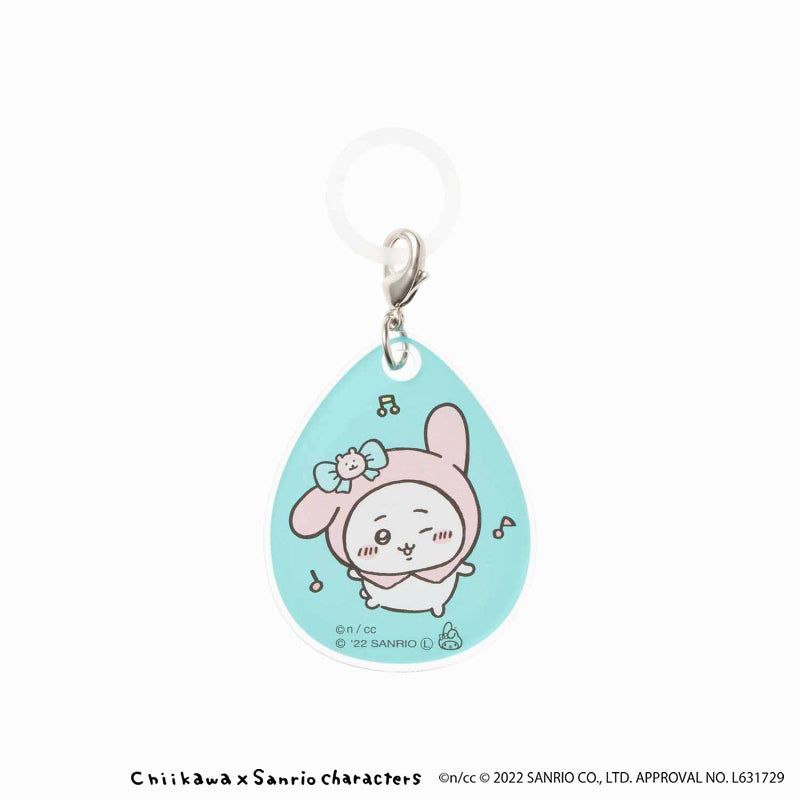 吉伊卡哇×三麗鷗角色 雨傘標籤 2個組（吉伊卡哇・MY MELODY）