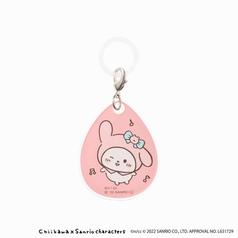吉伊卡哇×三麗鷗角色 雨傘標籤 2個組（吉伊卡哇・MY MELODY）