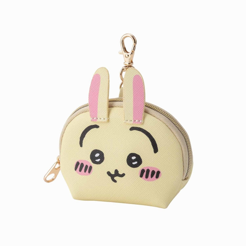 Chiikawa Shell-shaped Face Mini Pouch (Usagi)