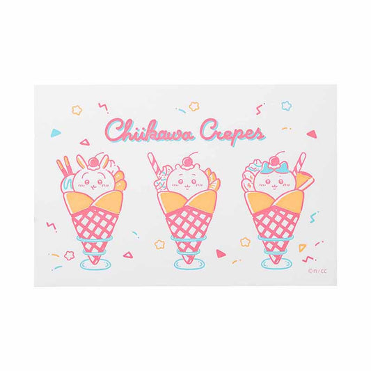 Chiikawa Crepe Letterpress Card (Turned Into Crepe)