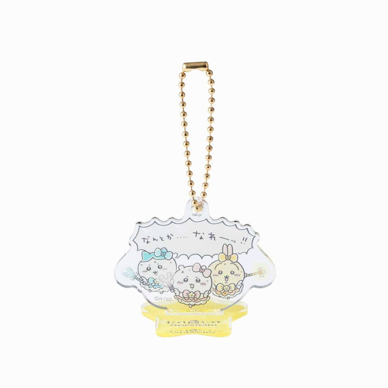 Magical Chiikawa Acrylic Key ring that can also be Acrylic Stand (Come what may)