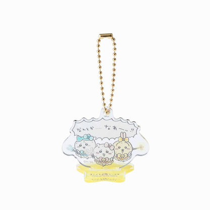 Magical Chiikawa Acrylic Key ring that can also be Acrylic Stand (Come what may)