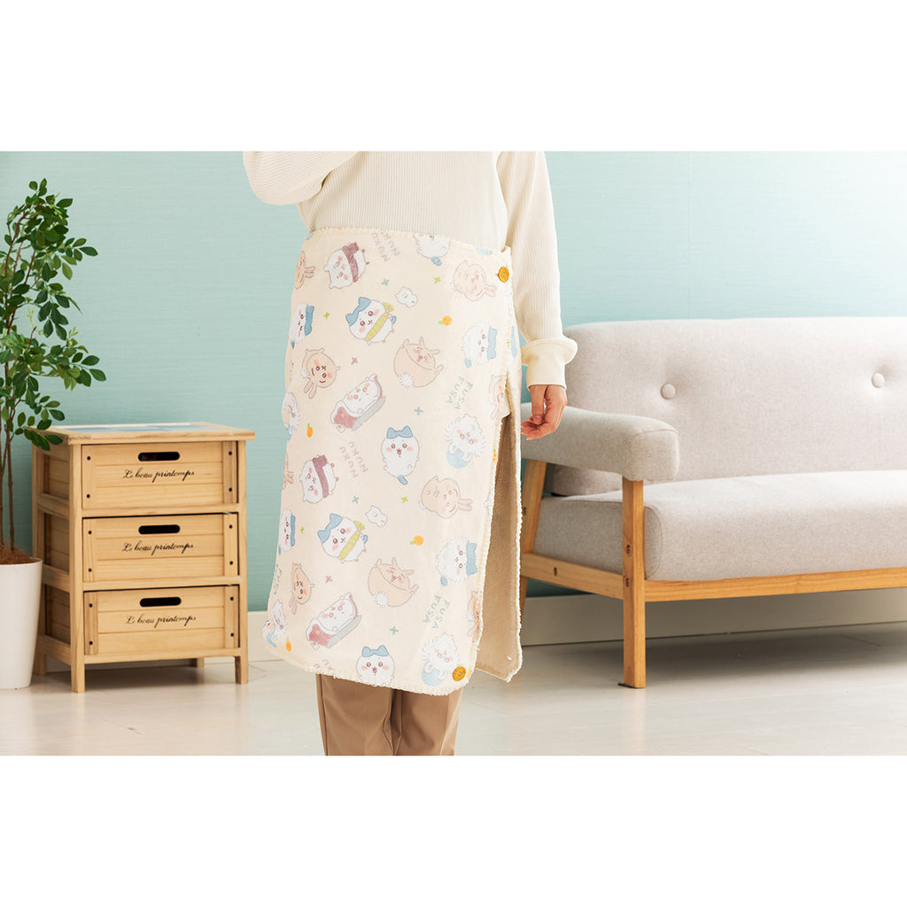 Chiikawa 3-Way Warm Blanket (Ivory)