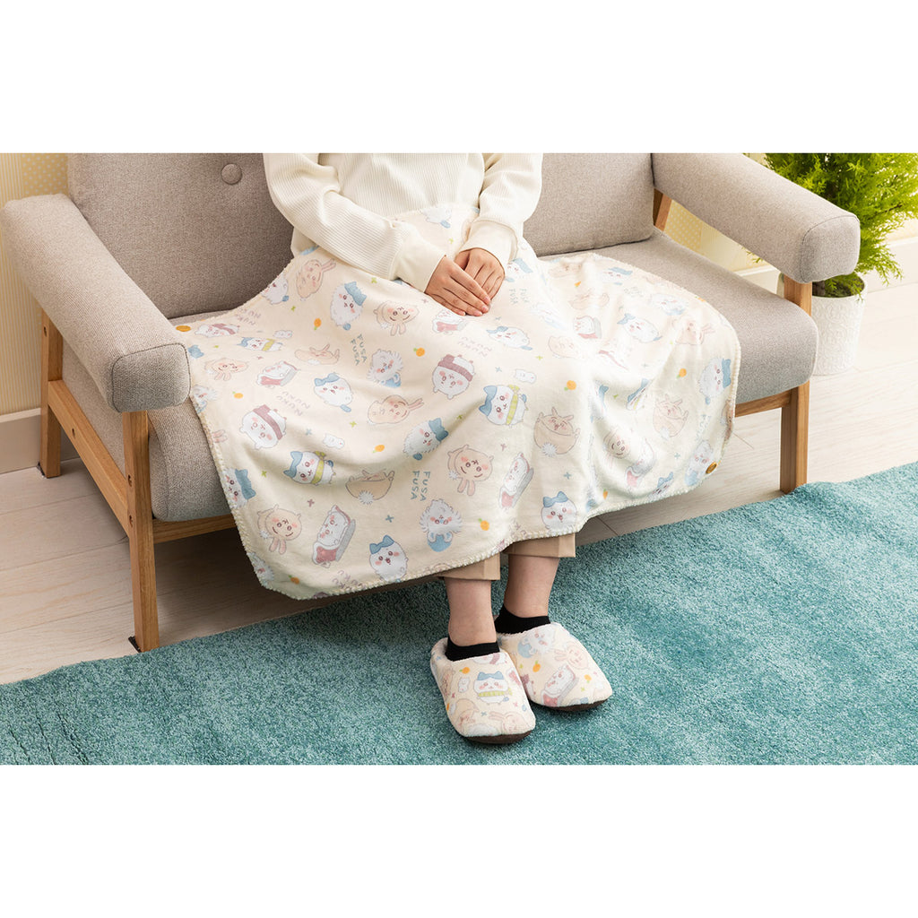 Chiikawa 3-Way Warm Blanket (Ivory)