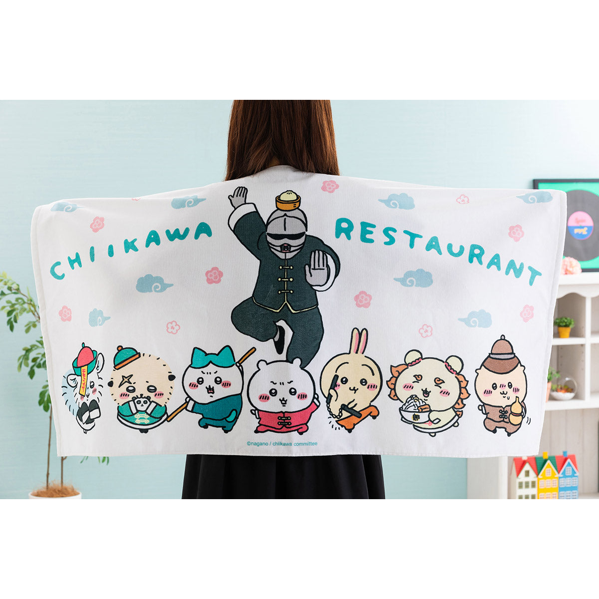 ちいかわ飯店 バスタオル（みんな）