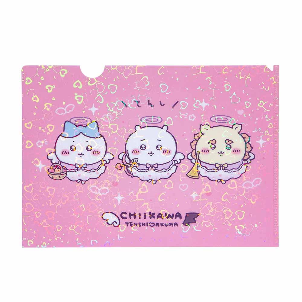 Chiikawa Angel & Demon Hologram A4 Clear File (Angel)