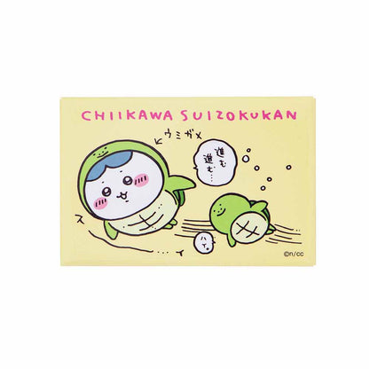 치이카와 수족관 스퀘어 마그넷 (하치와레 × 바다거북)
