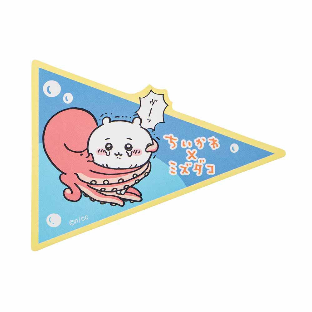 吉伊卡哇水族館 手機貼紙（吉伊卡哇×水母章魚）