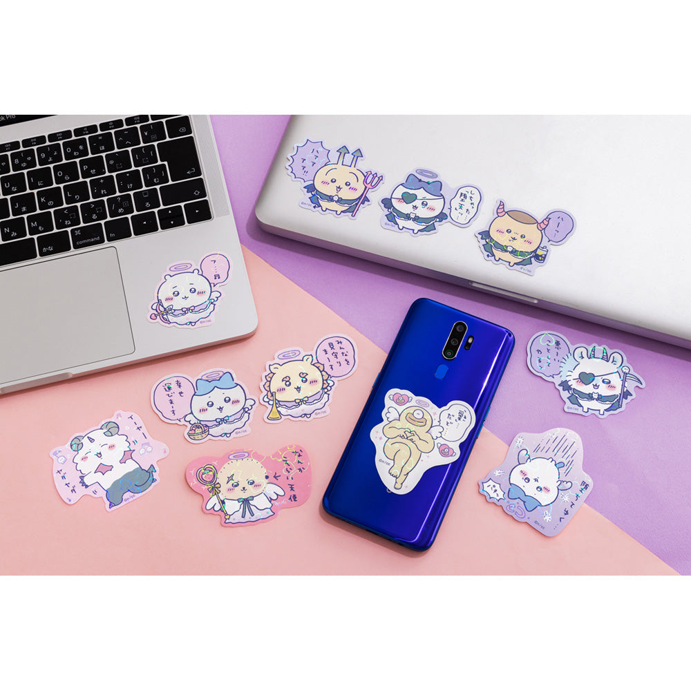 Chiikawa Angel & Demon Smartphone Sized Hologram Sticker Collection (All 11 Types)