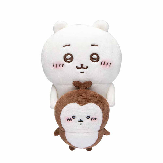 치이카와 데스크탑에서 지켜보는 걸이형 인형 (치이카와 & 딱정벌레)