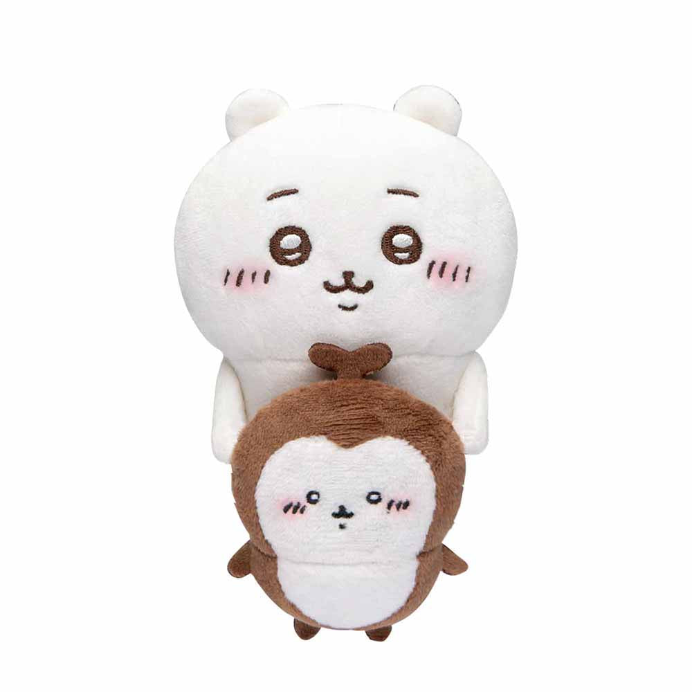 치이카와 데스크탑에서 지켜보는 걸이형 인형 (치이카와 & 딱정벌레)