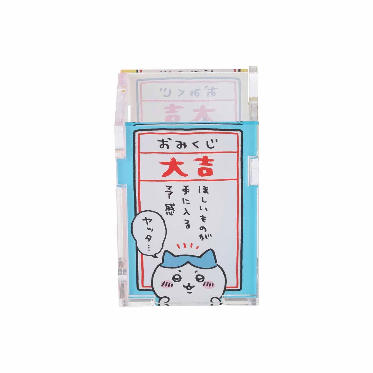 吉伊卡哇 組裝式亞克力筆筒（大吉）