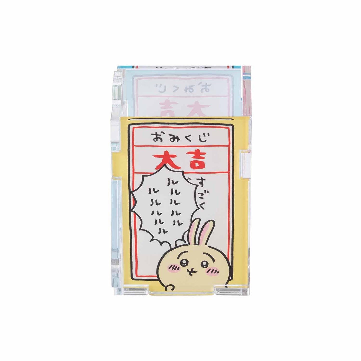 吉伊卡哇 組裝式亞克力筆筒（大吉）