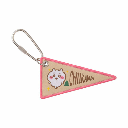 Chiikawa Go Camping! Woven Flag Key ring (Chiikawa)