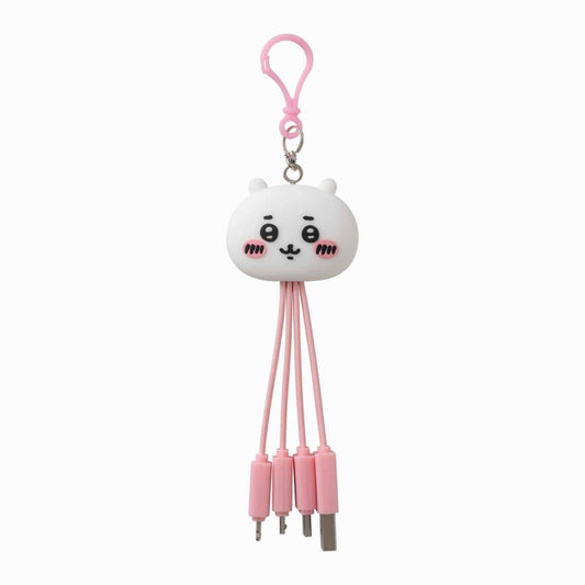Chiikawa Multi Charging Cable (Chiikawa's Face)