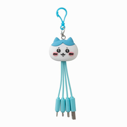 Chiikawa Multi Charging Cable (Hachiware's Face)