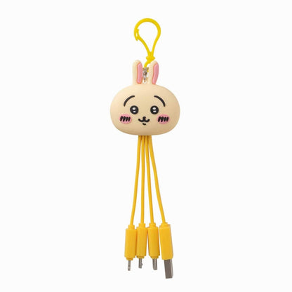 吉伊卡哇 多功能充電線（兔子臉）