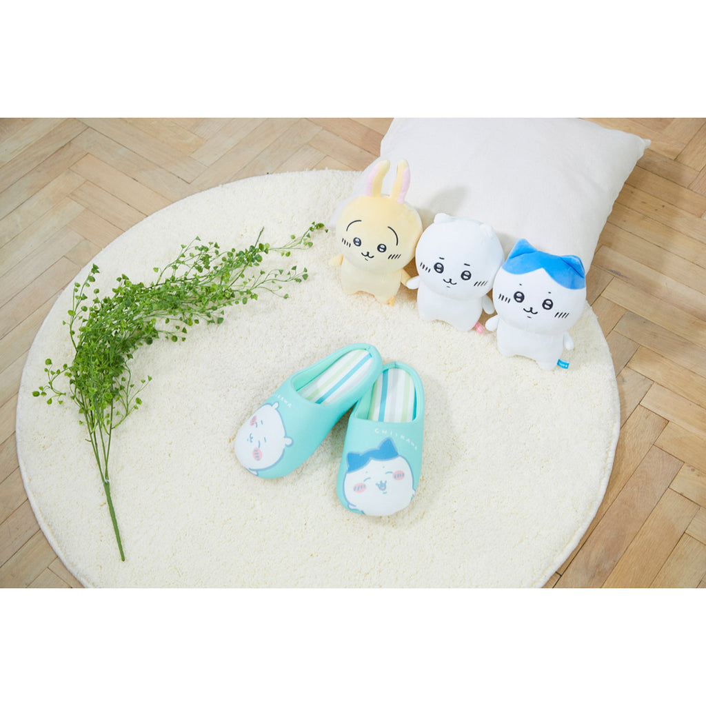 Chiikawa Striped Room Shoes GR