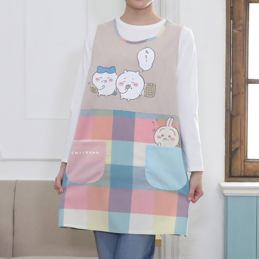 Chiikawa Checkered Switch Apron