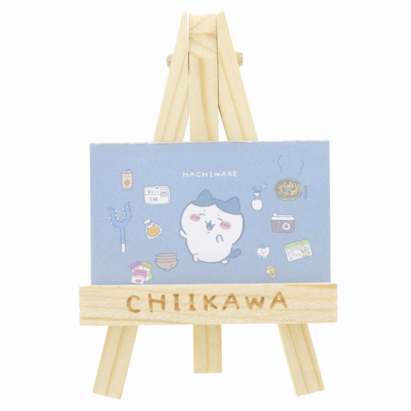 ちいかわ ミニイーゼルメモ（ハチワレ）