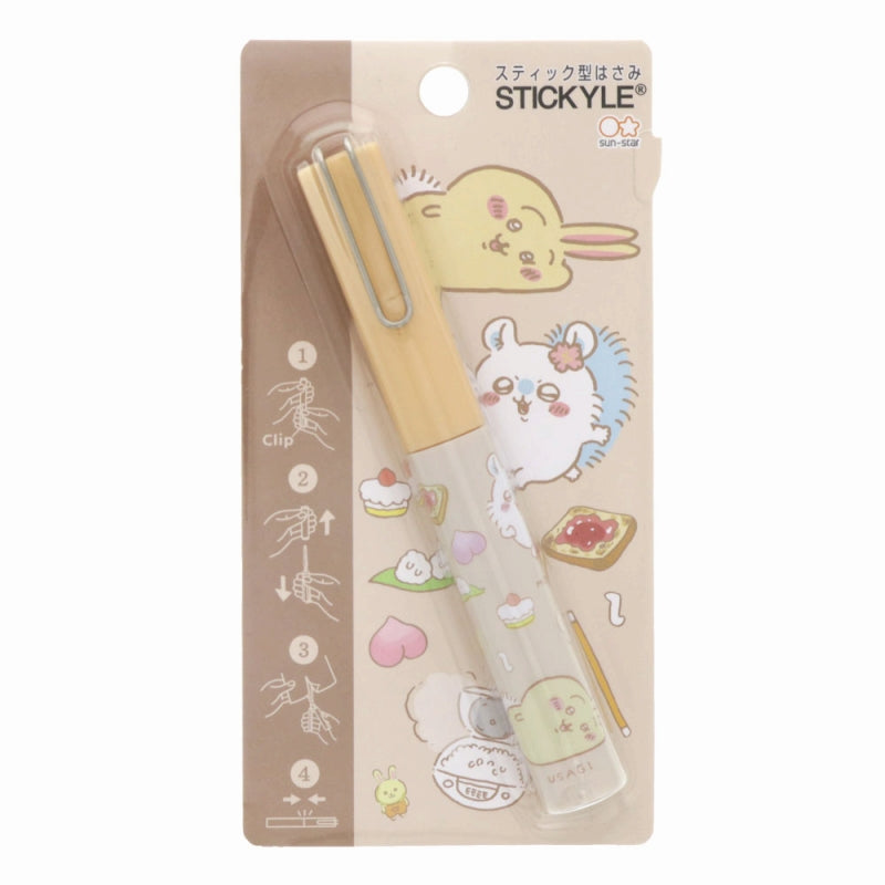 Chiikawa Stick Scissors (Usagi & Momonga)