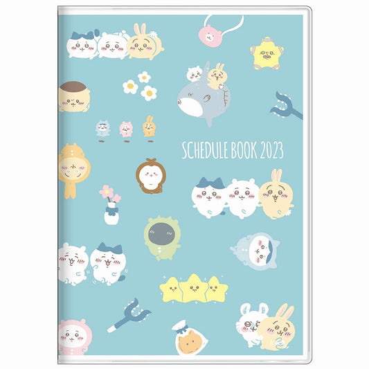 B6 Monthly Planner Chiikawa (All-Over Pattern)
