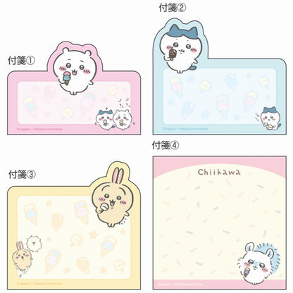 Chiikawa Die-cut Block Sticky Notes (Ice)