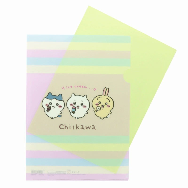 Chiikawa A4 Clear File (Ice A)