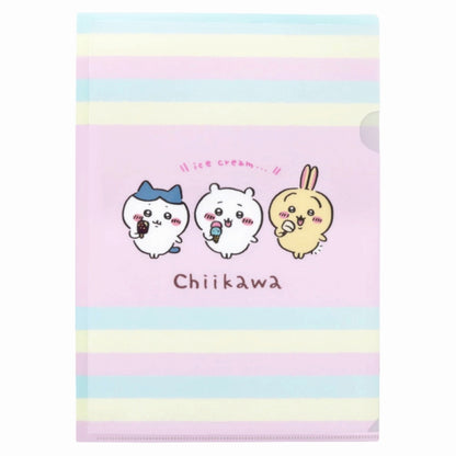 Chiikawa A4 Clear File (Ice A)