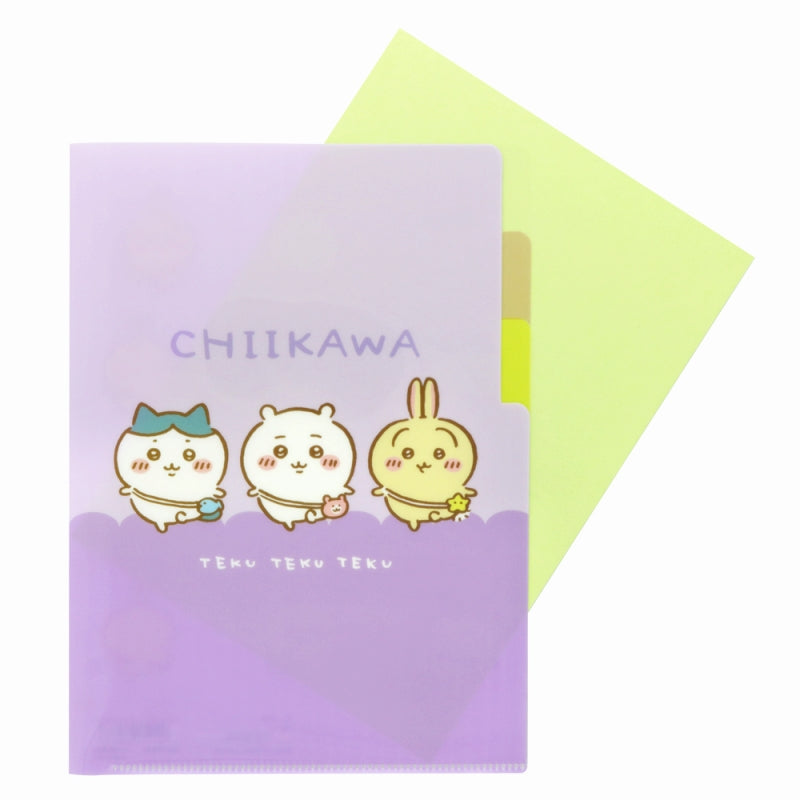 Chiikawa A5 Clear File 3P (Outing)